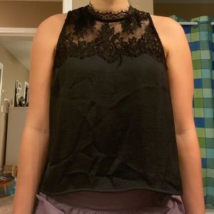 Free people lace backless blouse 😍